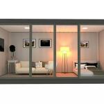 Glass Wall Container Office